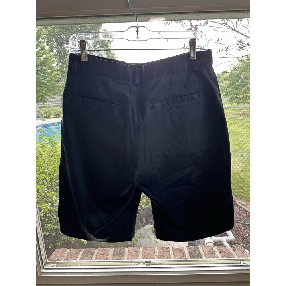 Nike‎ Gold Mens Tour Performance Dri-Fit Black Shorts, Size 30, 11" Inseam - Picture 2 of 3